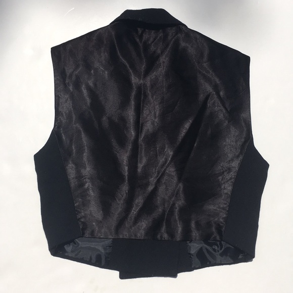 The Limited wool blend black vest size extra small - Picture 5 of 7